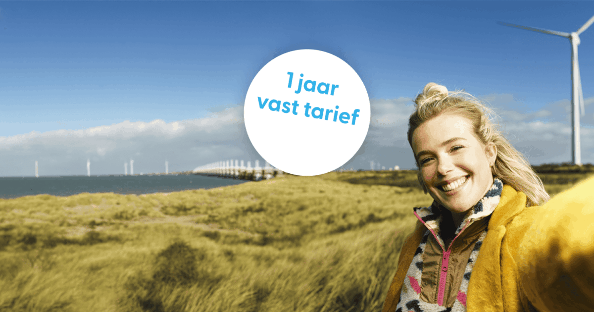 DELTA Energie 1 jaar vast + € 400,- korting
