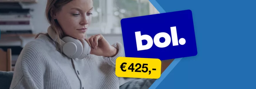 Gratis Bol cadeaubon t.w.v. € 425,-