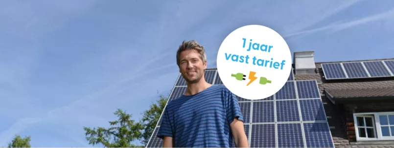 1 jaar vast + € 200,- cashback